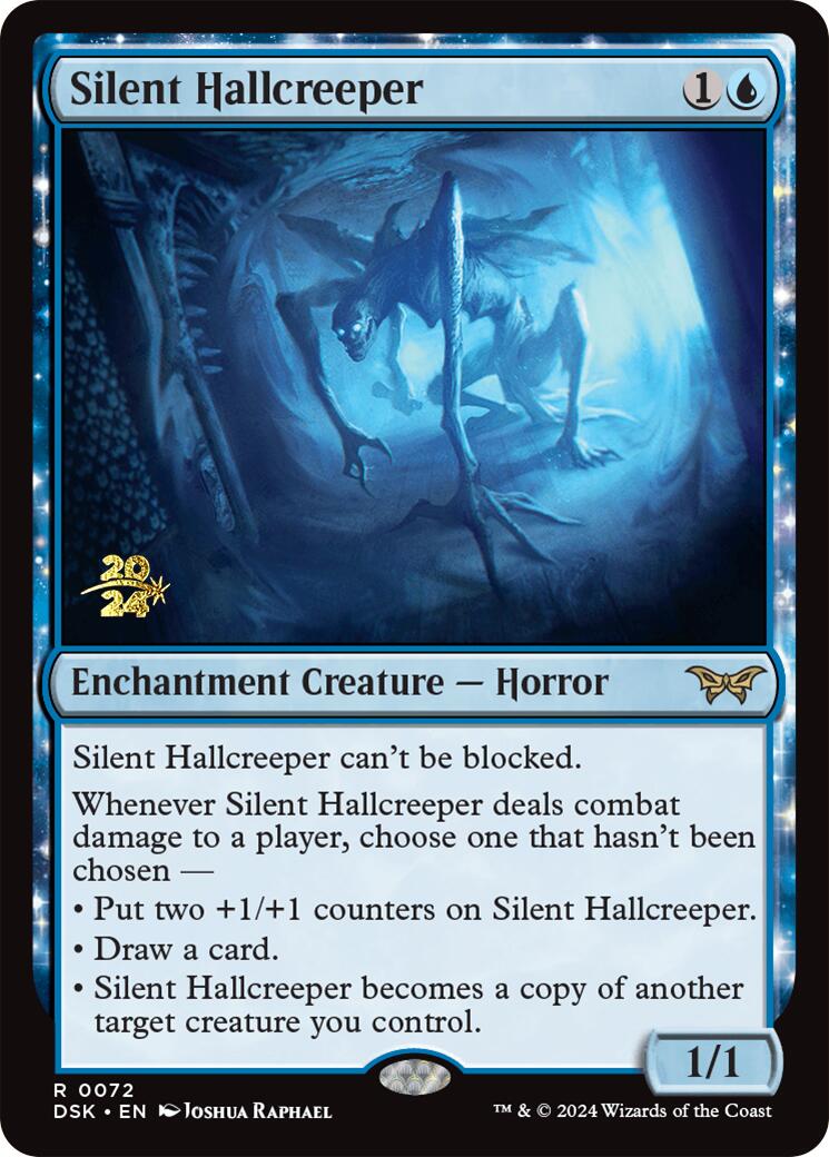 Silent Hallcreeper [Duskmourn: House of Horror Prerelease Promos] | Galactic Gamez