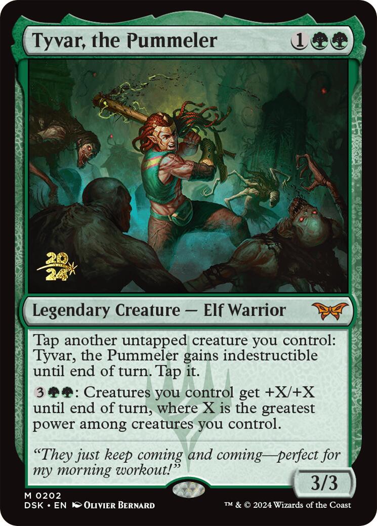 Tyvar, the Pummeler [Duskmourn: House of Horror Prerelease Promos] | Galactic Gamez