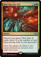 Peer Past the Veil [Duskmourn: House of Horror Prerelease Promos] | Galactic Gamez