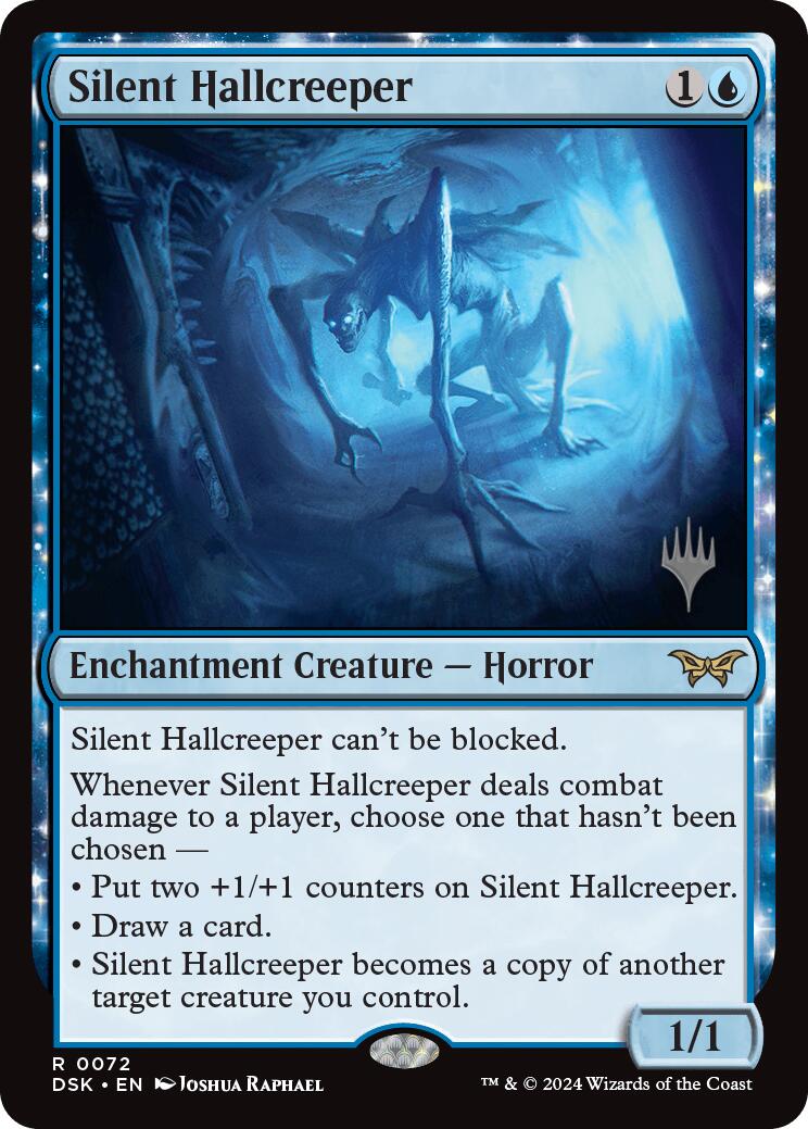 Silent Hallcreeper [Duskmourn: House of Horror Promos] | Galactic Gamez