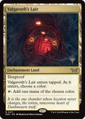 Valgavoth's Lair [Duskmourn: House of Horror Promos] | Galactic Gamez