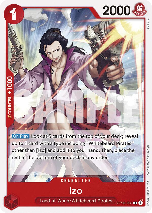 Izo [Starter Deck: RED Edward.Newgate] | Galactic Gamez