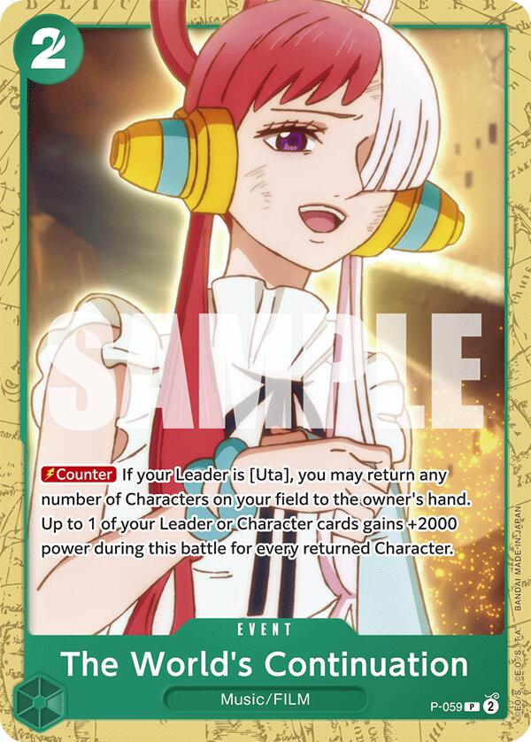 The World's Continuation [Starter Deck: GREEN Uta] | Galactic Gamez