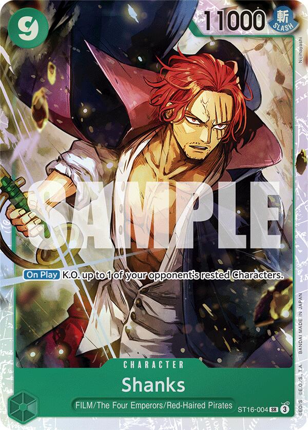 Shanks [Starter Deck: GREEN Uta] | Galactic Gamez