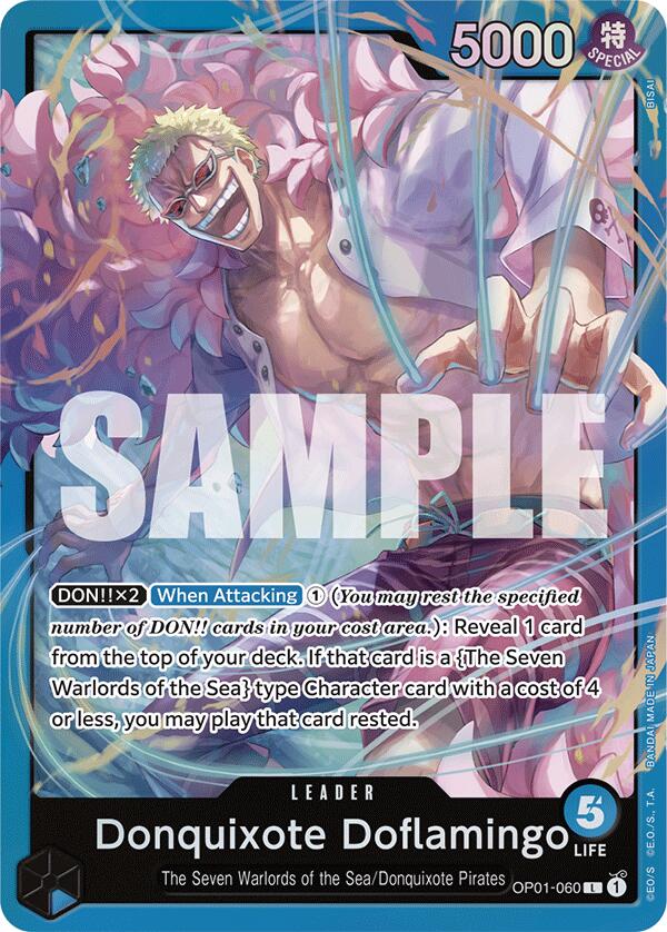 Donquixote Doflamingo [Starter Deck: BLUE Donquixote Doflamingo] | Galactic Gamez