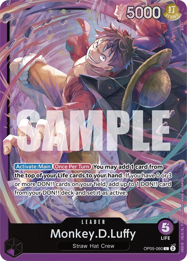 Monkey.D.Luffy [Starter Deck: PURPLE Monkey.D.Luffy] | Galactic Gamez