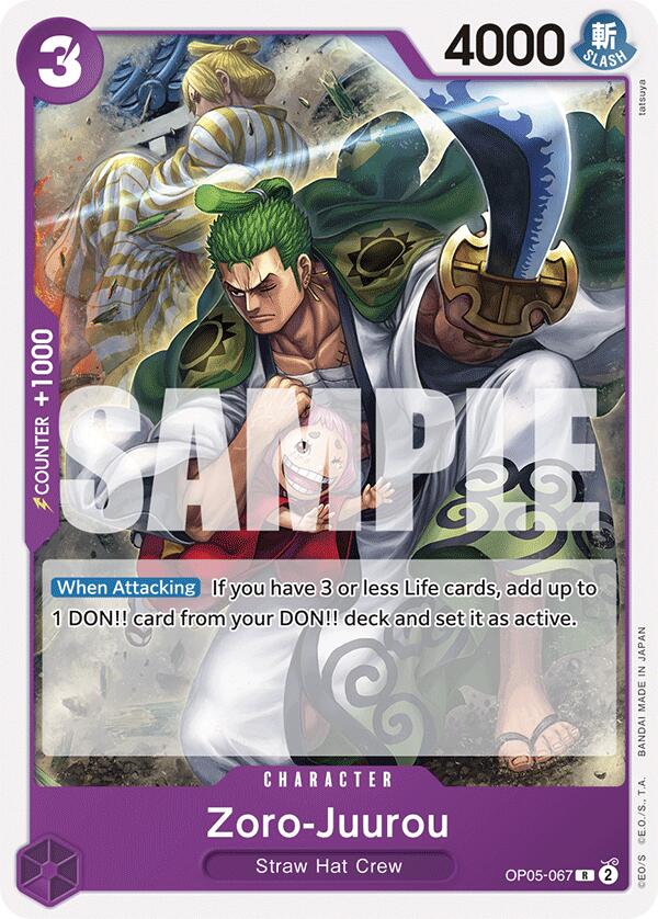 Zoro-Juurou [Starter Deck: PURPLE Monkey.D.Luffy] | Galactic Gamez