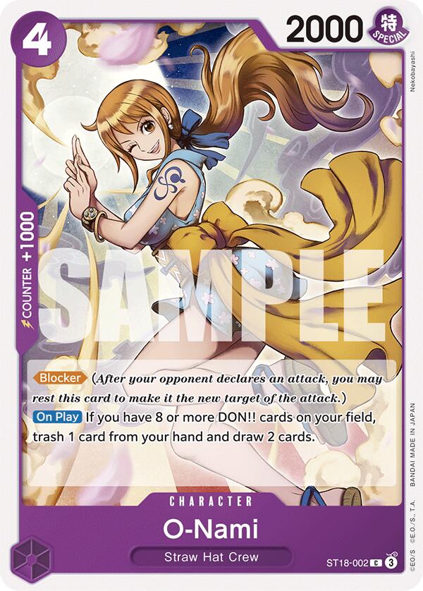 O-Nami [Starter Deck: PURPLE Monkey.D.Luffy] | Galactic Gamez