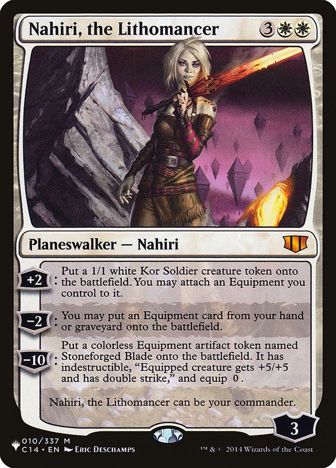 Nahiri, the Lithomancer [The List] | Galactic Gamez