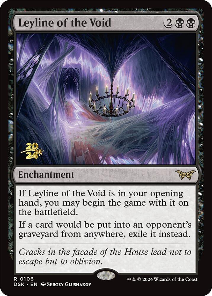 Leyline of the Void (0106) [Duskmourn: House of Horror Prerelease Promos] | Galactic Gamez