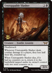 Unstoppable Slasher (0119) [Duskmourn: House of Horror Prerelease Promos] | Galactic Gamez