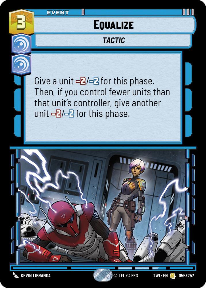 Equalize (055/257) (055/257) [Twilight of the Republic] | Galactic Gamez