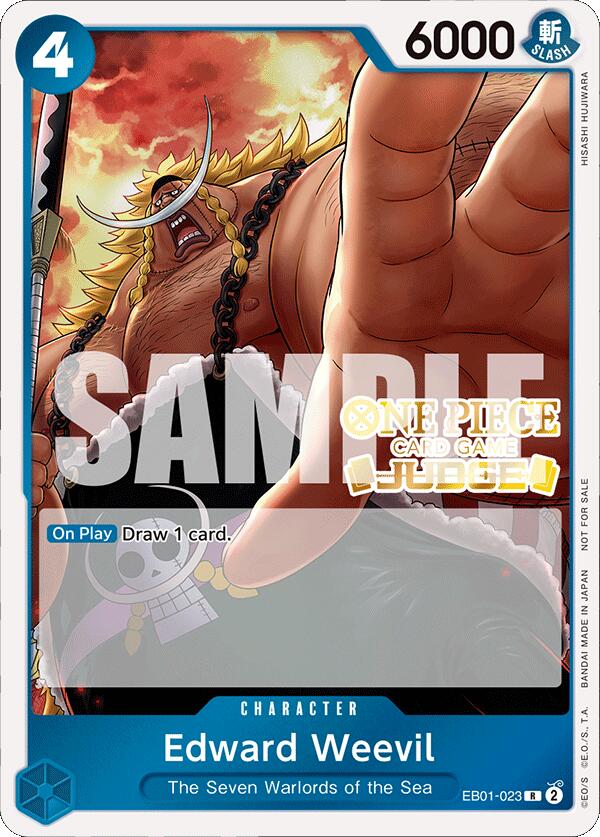 Edward Weevil (Judge Pack Vol. 4) [One Piece Promotion Cards] | Galactic Gamez