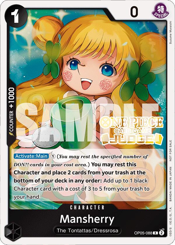 Mansherry (Judge Pack Vol. 4) [One Piece Promotion Cards] | Galactic Gamez