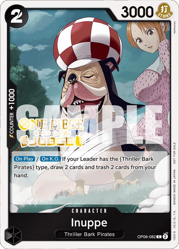 Inuppe (Judge Pack Vol. 4) [One Piece Promotion Cards] | Galactic Gamez