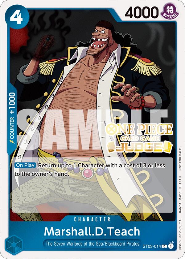 Marshall.D.Teach (Judge Pack Vol. 4) [One Piece Promotion Cards] | Galactic Gamez