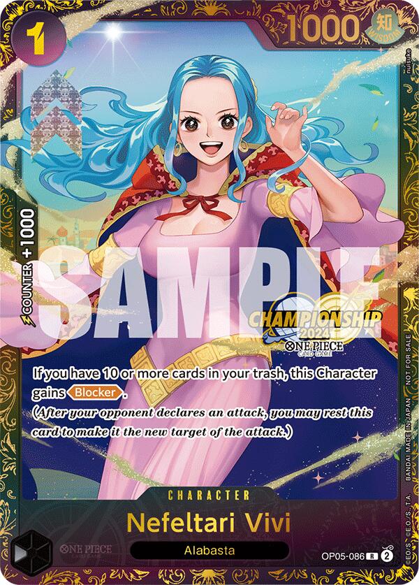 Nefeltari Vivi (October Championship 2024 Store Regionals) [One Piece Promotion Cards] | Galactic Gamez