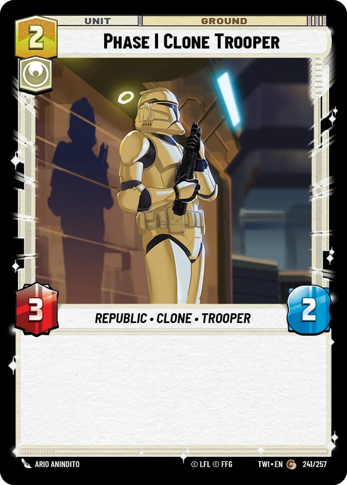 Phase I Clone Trooper (241/257) (241/257) [Twilight of the Republic] | Galactic Gamez