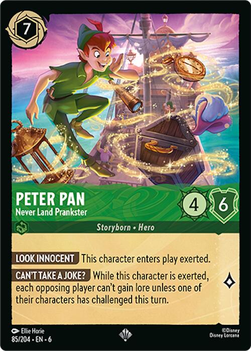 Peter Pan - Never Land Prankster (85/204) [Azurite Sea] | Galactic Gamez