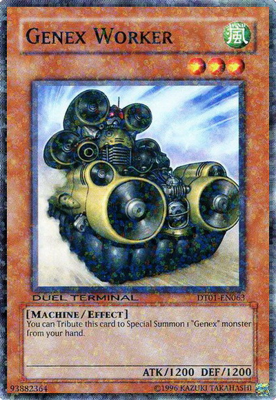 Genex Worker [DT01-EN063] Common | Galactic Gamez
