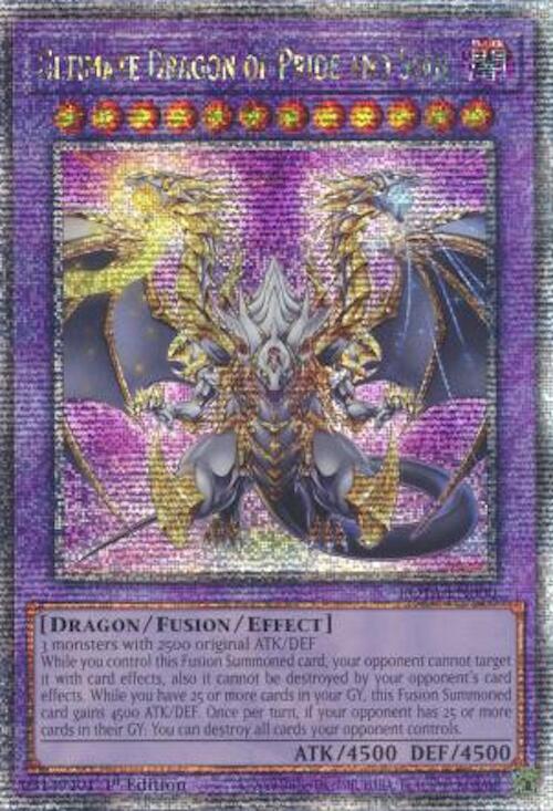 Ultimate Dragon of Pride and Soul [ROTA-EN000] Quarter Century Secret Rare | Galactic Gamez