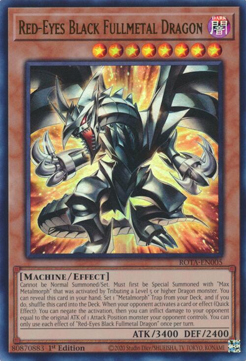 Red-Eyes Black Fullmetal Dragon [ROTA-EN005] Ultra Rare | Galactic Gamez