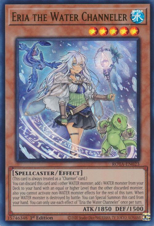 Eria the Water Channeler [ROTA-EN023] Ultra Rare | Galactic Gamez