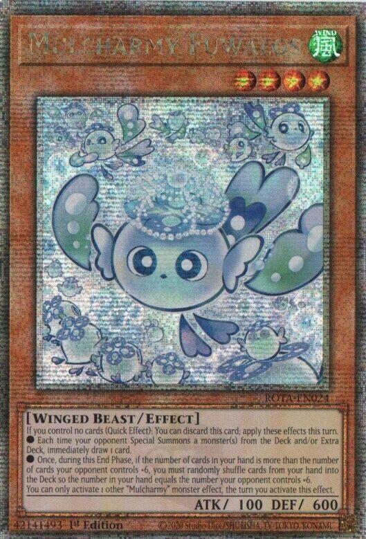Mulcharmy Fuwalos (Quarter Century Secret Rare) [ROTA-EN024] Quarter Century Secret Rare | Galactic Gamez