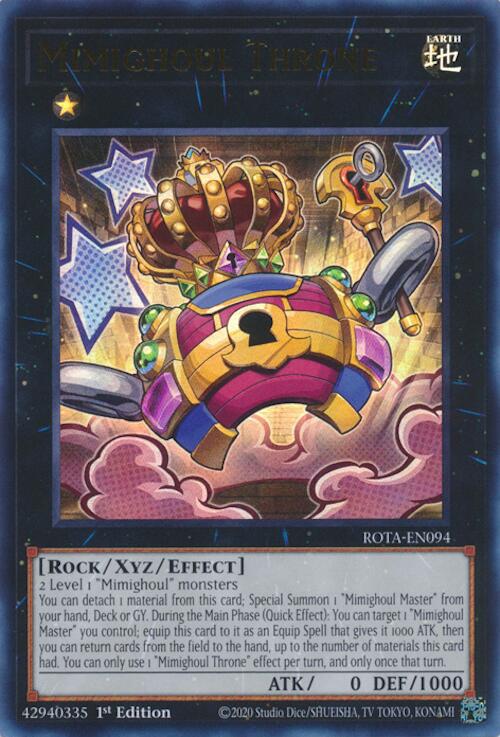 Mimighoul Throne [ROTA-EN094] Ultra Rare | Galactic Gamez