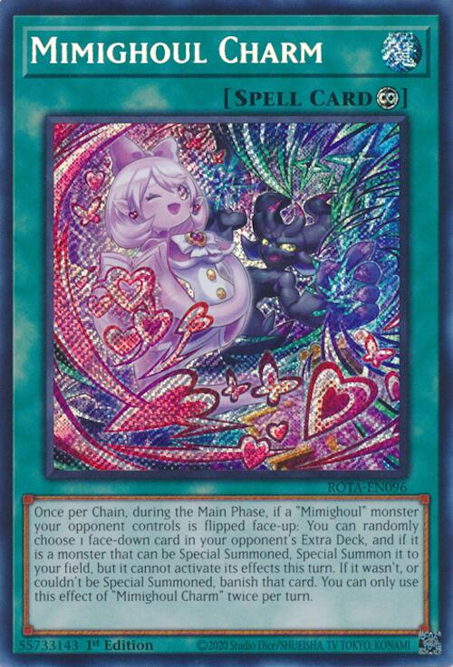 Mimighoul Charm [ROTA-EN096] Secret Rare | Galactic Gamez