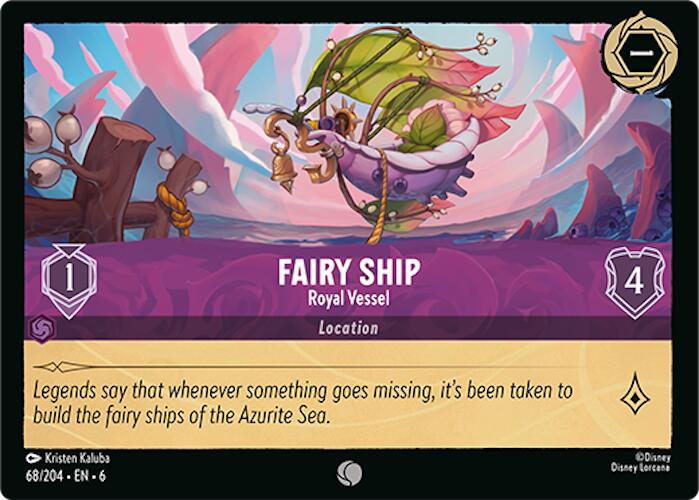 Fairy Ship - Royal Vessel (68/204) [Azurite Sea] | Galactic Gamez