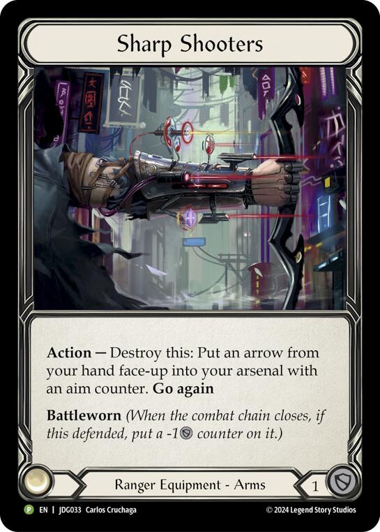 Sharp Shooters [JDG033] (Promo)  Cold Foil | Galactic Gamez