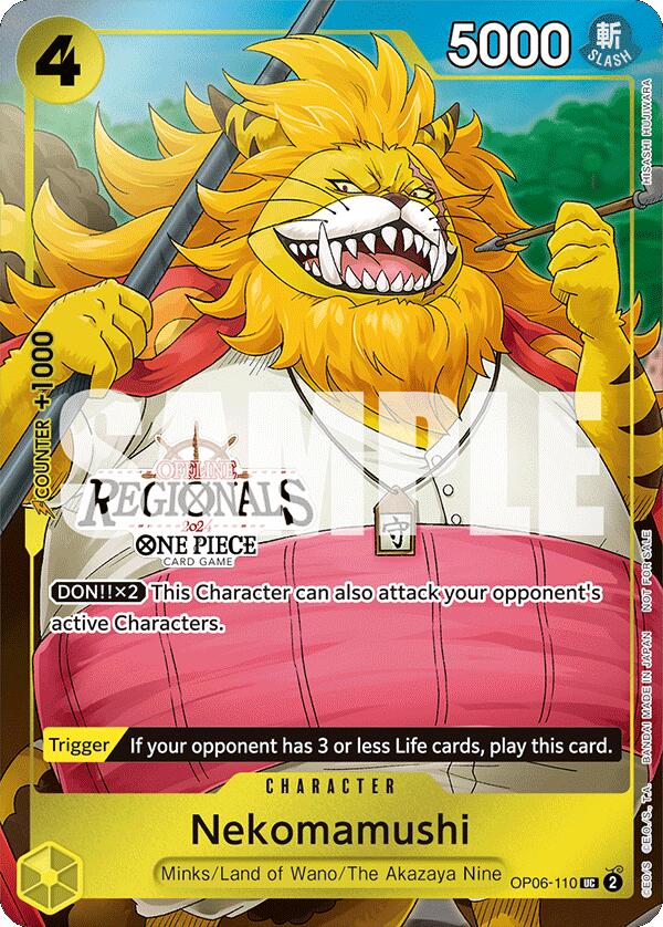 Nekomamushi (Offline Regional 2024 Vol. 3) [One Piece Promotion Cards] | Galactic Gamez