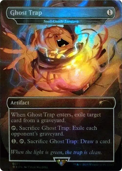 Ghost Trap - Soul-Guide Lantern (Rainbow Foil) [Secret Lair Drop Series] | Galactic Gamez