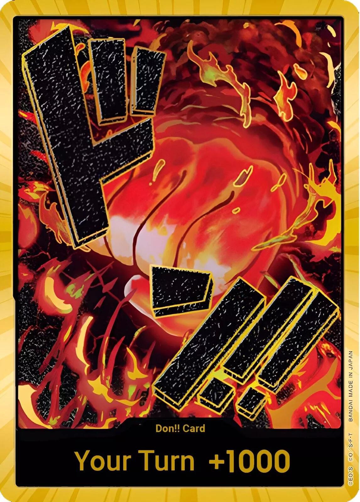 DON!! Card (Sakazuki) (Gold) [Premium Booster -The Best-] | Galactic Gamez
