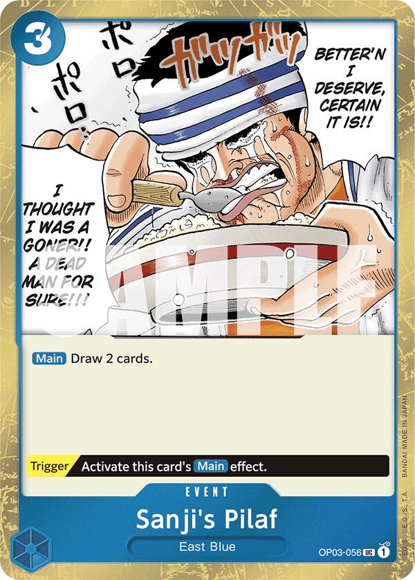 Sanji's Pilaf (Alternate Art)(Jolly Roger Foil) [Premium Booster -The Best-] | Galactic Gamez