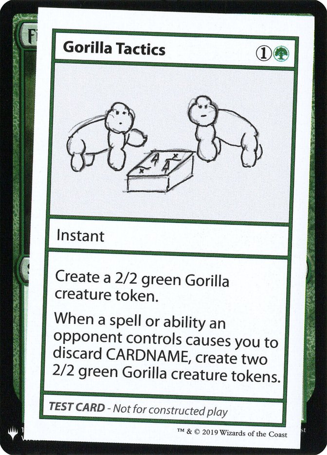 Gorilla Tactics [Mystery Booster Playtest Cards] | Galactic Gamez