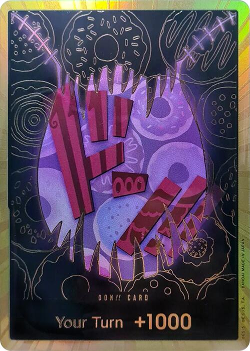 DON!! Card (Katakuri) (Gold) [Premium Booster -The Best-] | Galactic Gamez