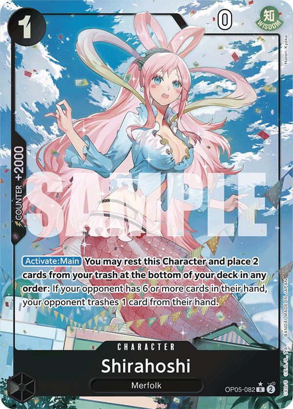 Shirahoshi (OP05-082) (Full Art) [Premium Booster -The Best-] | Galactic Gamez