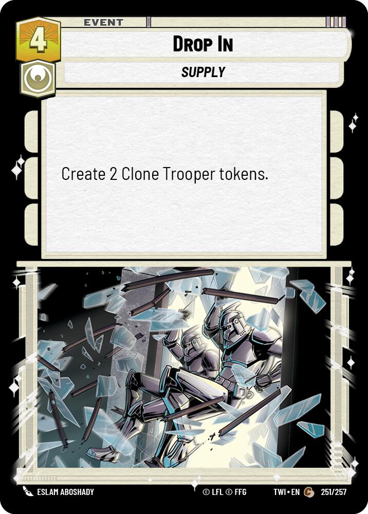 Drop In (251/257) (251/257) [Twilight of the Republic] | Galactic Gamez