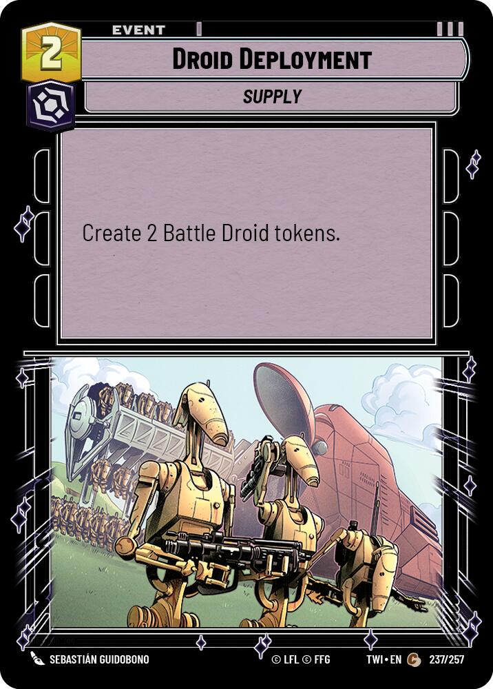 Droid Deployment (237/257) (237/257) [Twilight of the Republic] | Galactic Gamez