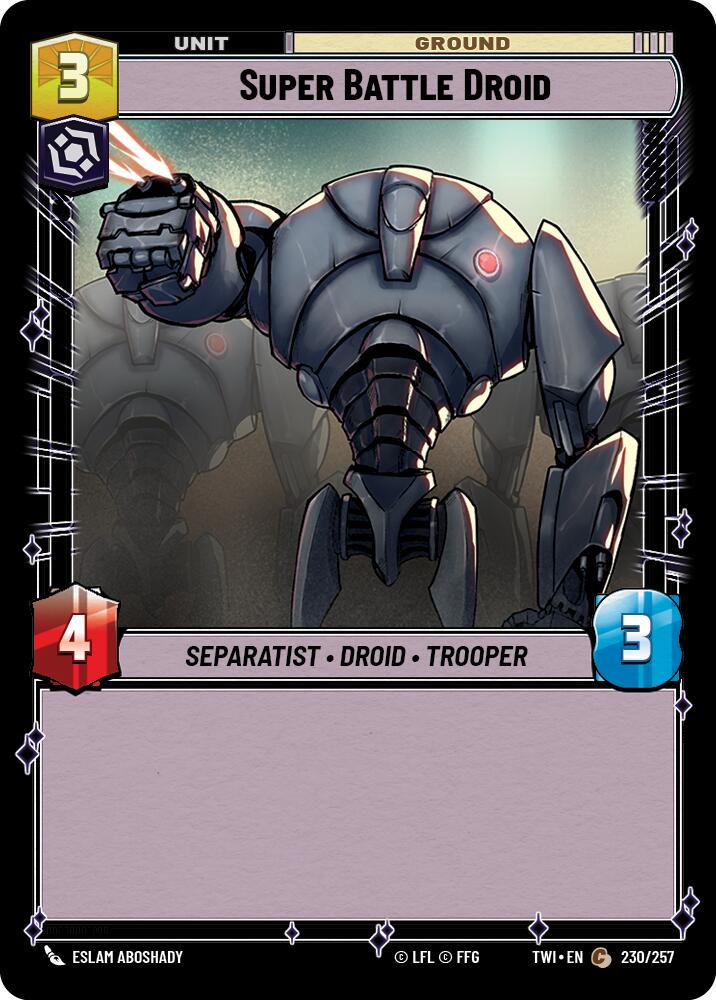 Super Battle Droid (230/257) (230/257) [Twilight of the Republic] | Galactic Gamez