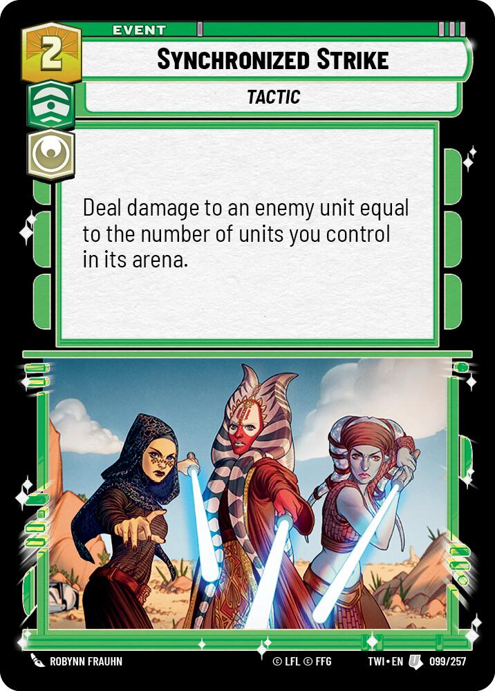 Synchronized Strike (099/257) (099/257) [Twilight of the Republic] | Galactic Gamez