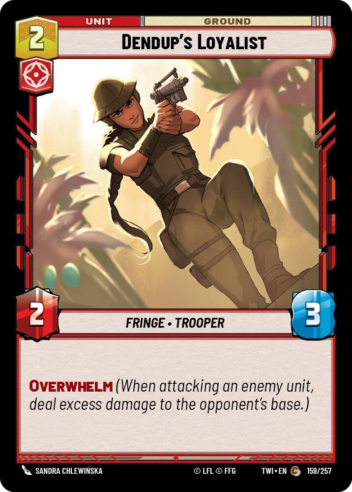 Dendup's Loyalist (159/257) (159/257) [Twilight of the Republic] | Galactic Gamez