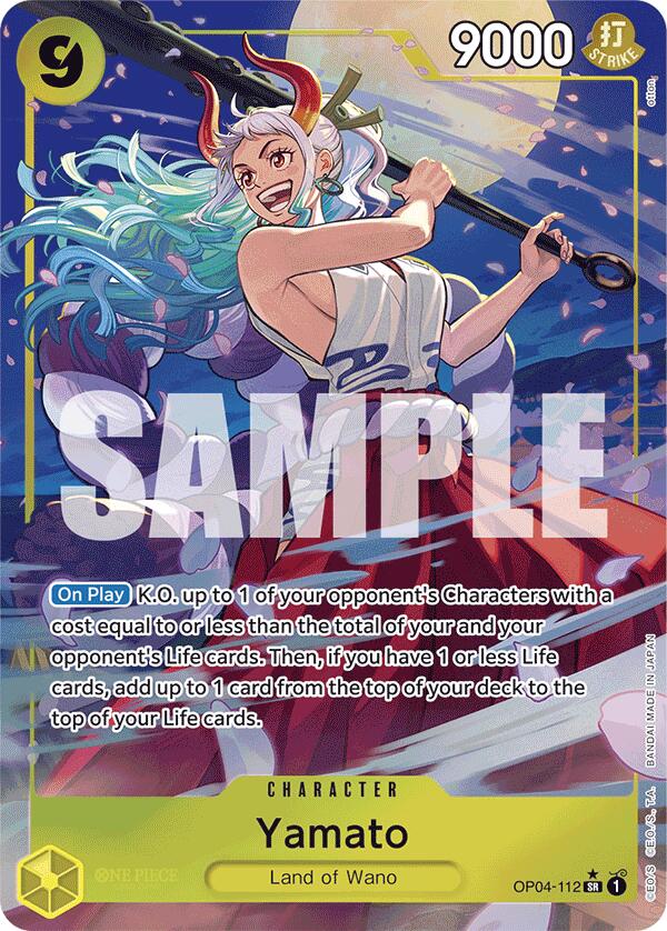 Yamato (OP04-112) (Alternate Art) [Premium Booster -The Best-] | Galactic Gamez