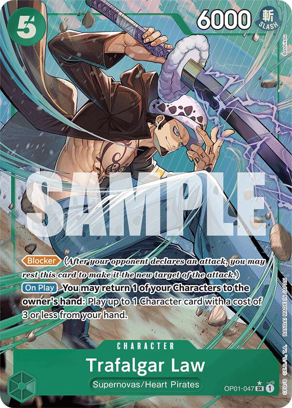 Trafalgar Law (OP01-047) (Full Art) [Premium Booster -The Best-] | Galactic Gamez