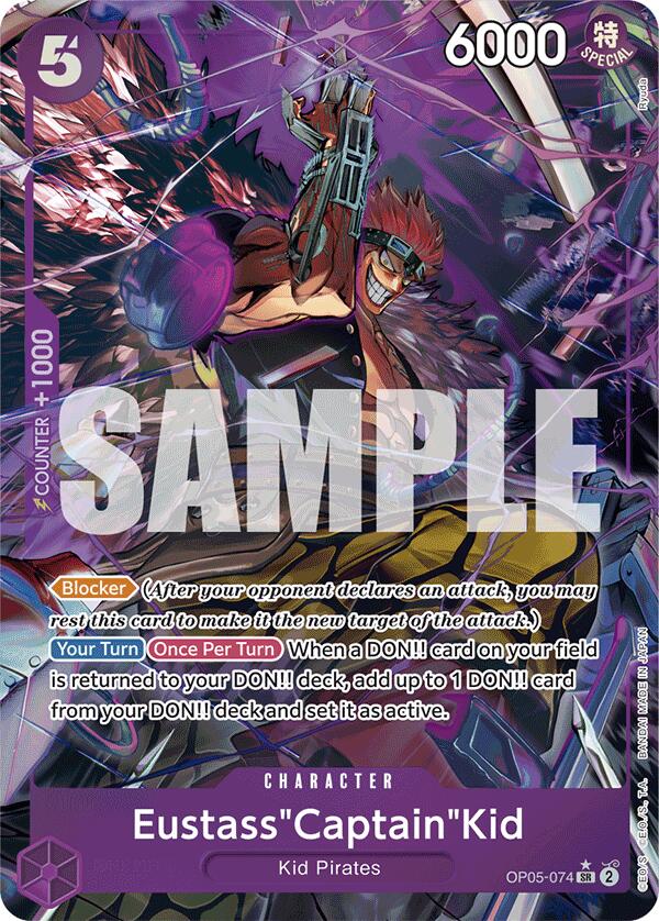 Eustass"Captain"Kid (OP05-074) (Alternate Art) [Premium Booster -The Best-] | Galactic Gamez