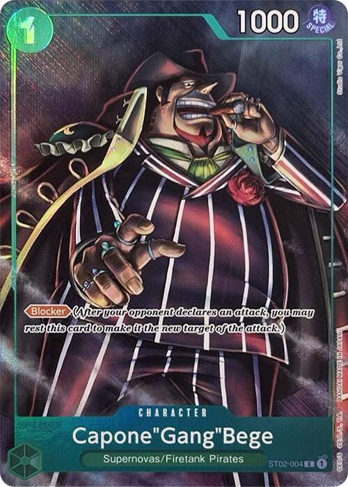 Capone"Gang"Bege (Premium Card Collection -Best Selection Vol. 2-) [One Piece Promotion Cards] | Galactic Gamez