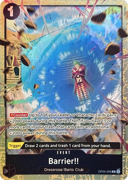 Barrier!! (Premium Card Collection -Best Selection Vol. 2-) [One Piece Promotion Cards] | Galactic Gamez