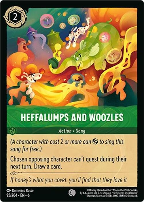 Heffalumps and Woozles (95/204) [Azurite Sea] | Galactic Gamez